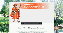 Desktop Screenshot of albergueloscaminantes.com