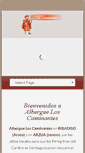 Mobile Screenshot of albergueloscaminantes.com